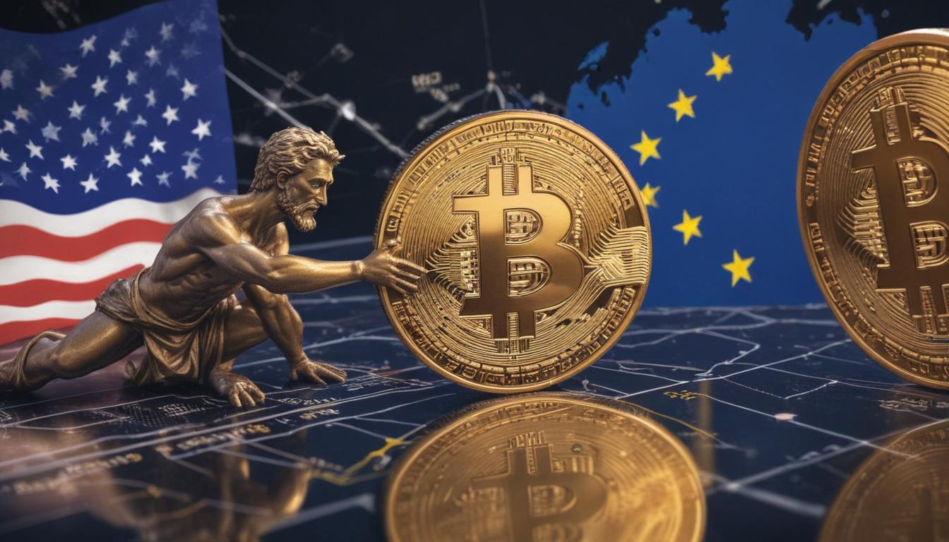 Торговая война США-ЕС: Как геополитика обрушила крипторынок на $100 млрд! | Cryptodamus.io