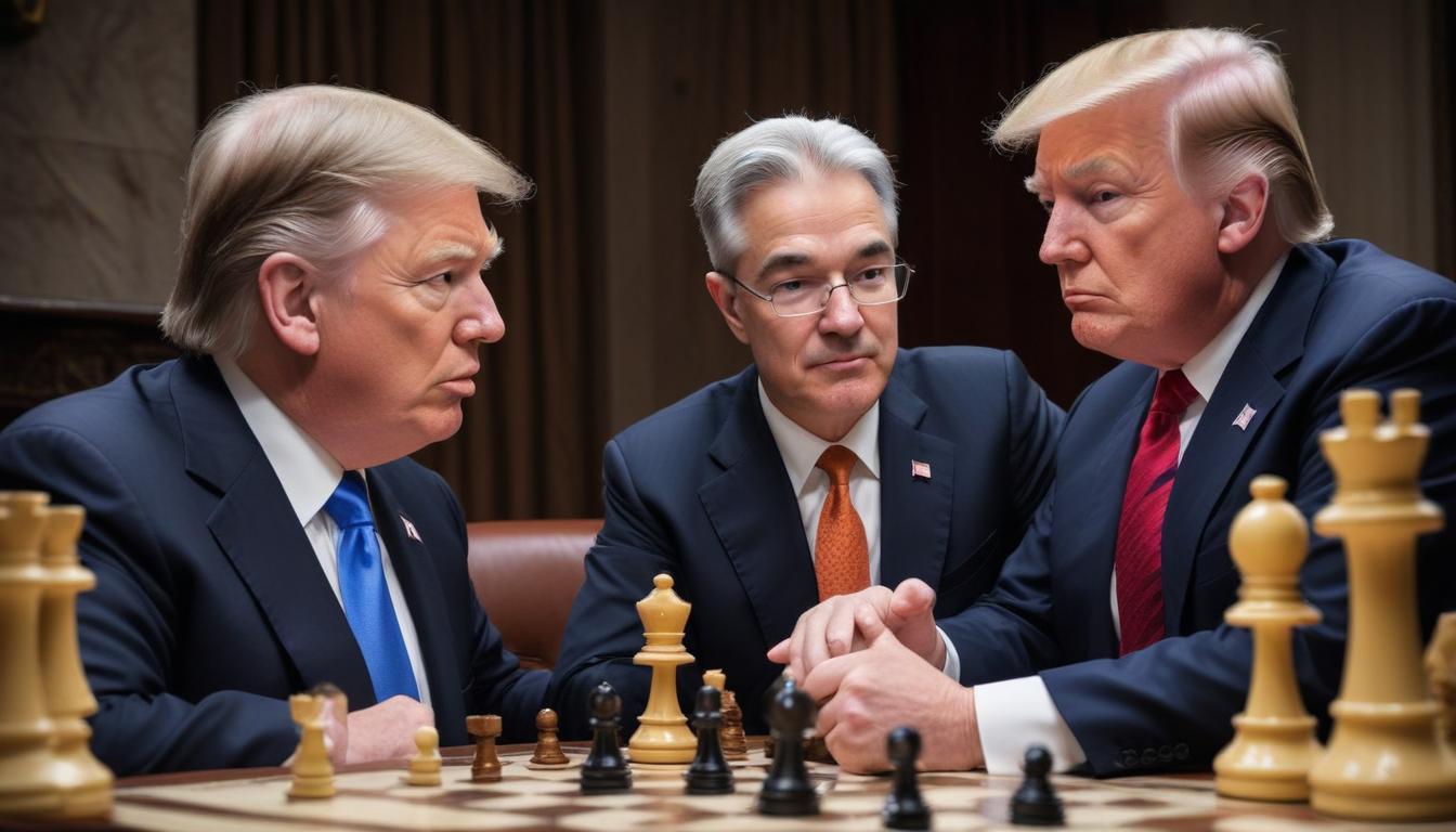 Trump's Fed Gambit: Will Powell Be Replaced? USD & Bitcoin Shockwaves! | Cryptodamus.io