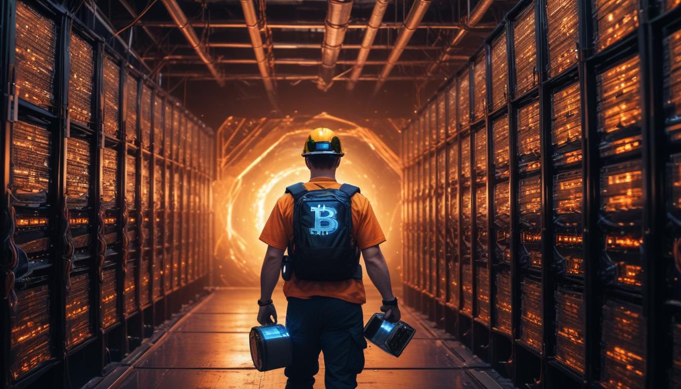 Bitcoin Mining Difficulty Surges 7.96%—Miners Struggle, Security Soars! | Cryptodamus.io