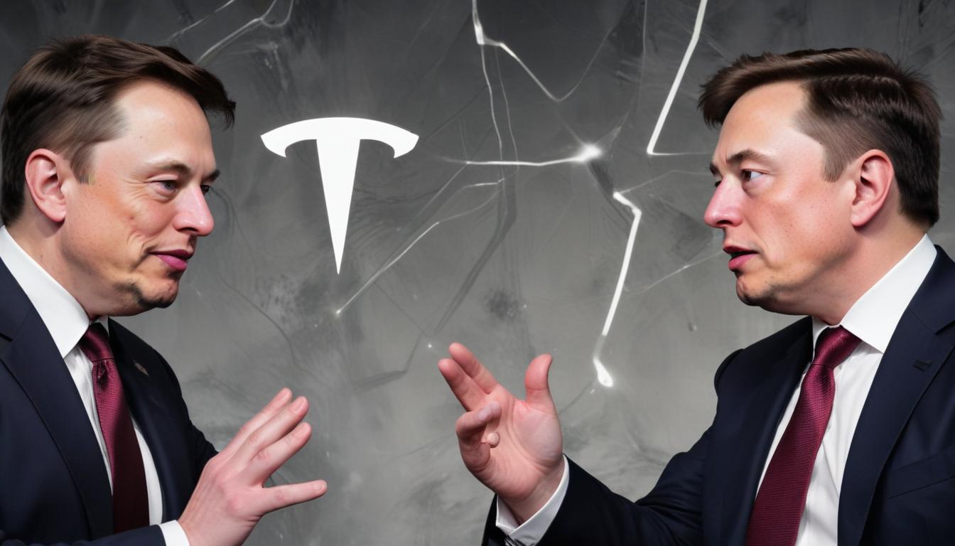 Трамп против Маска: Идеологическая война, сотрясающая рынки Биткойна и Tesla | Cryptodamus.io