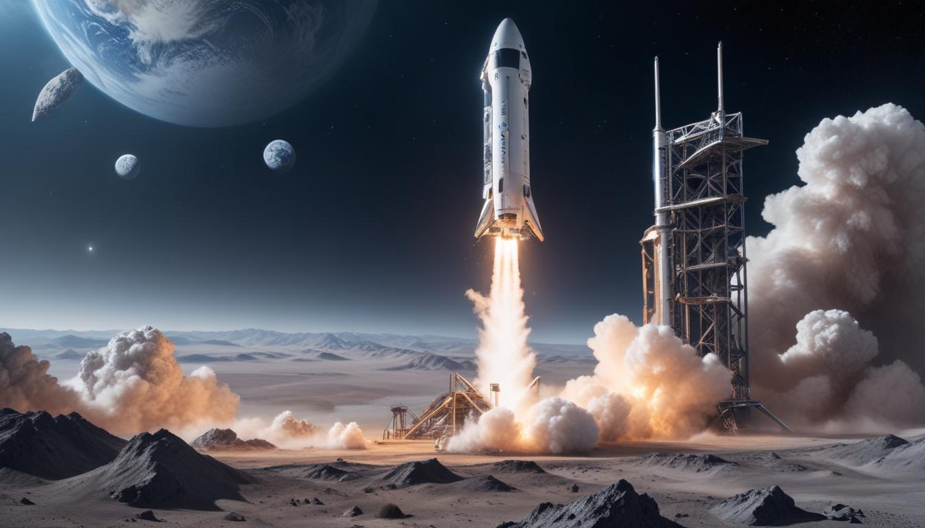 Blue Origin's Crypto Revolution: How Blockchain Will Fuel a $1T Space Economy (2024 Breakthrough) | Cryptodamus.io