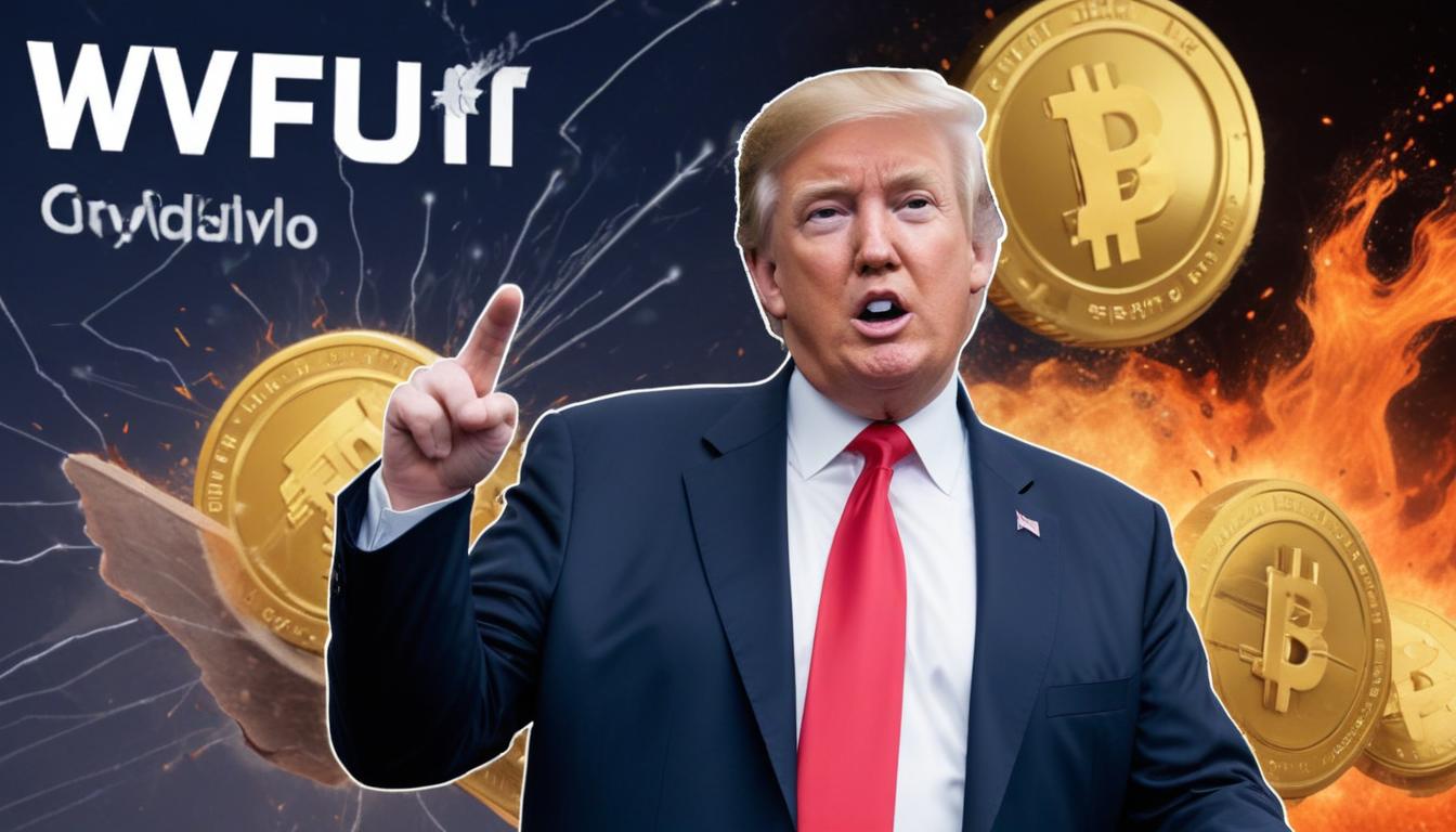SHOCKING WLFI PLUNGE: Trump-Linked Crypto Loses 25% at Launch But Battles Back to $0.24—Can Deflationary Triggers Save $7B Project? | Cryptodamus.io