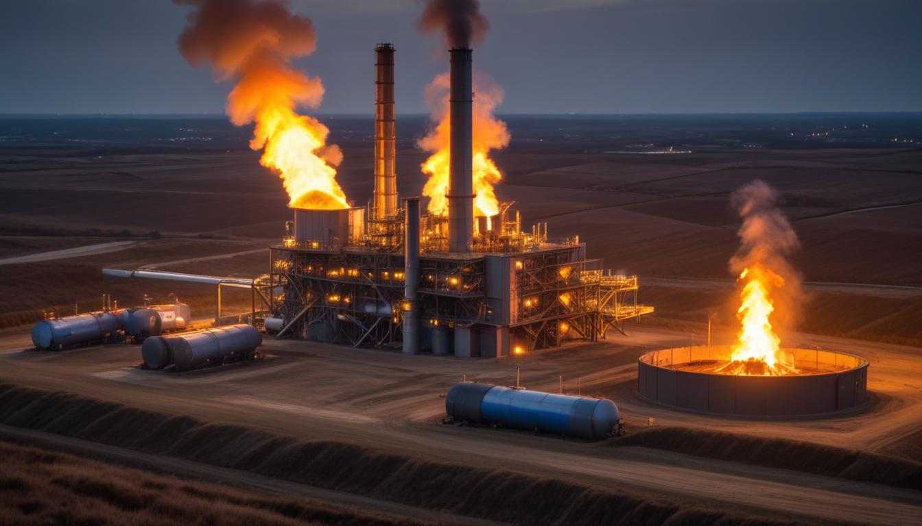 Waste Gas Bitcoin Mining Is Killing Flares & Making Millions: The 'In-Field Computing' Revolution | Cryptodamus.io