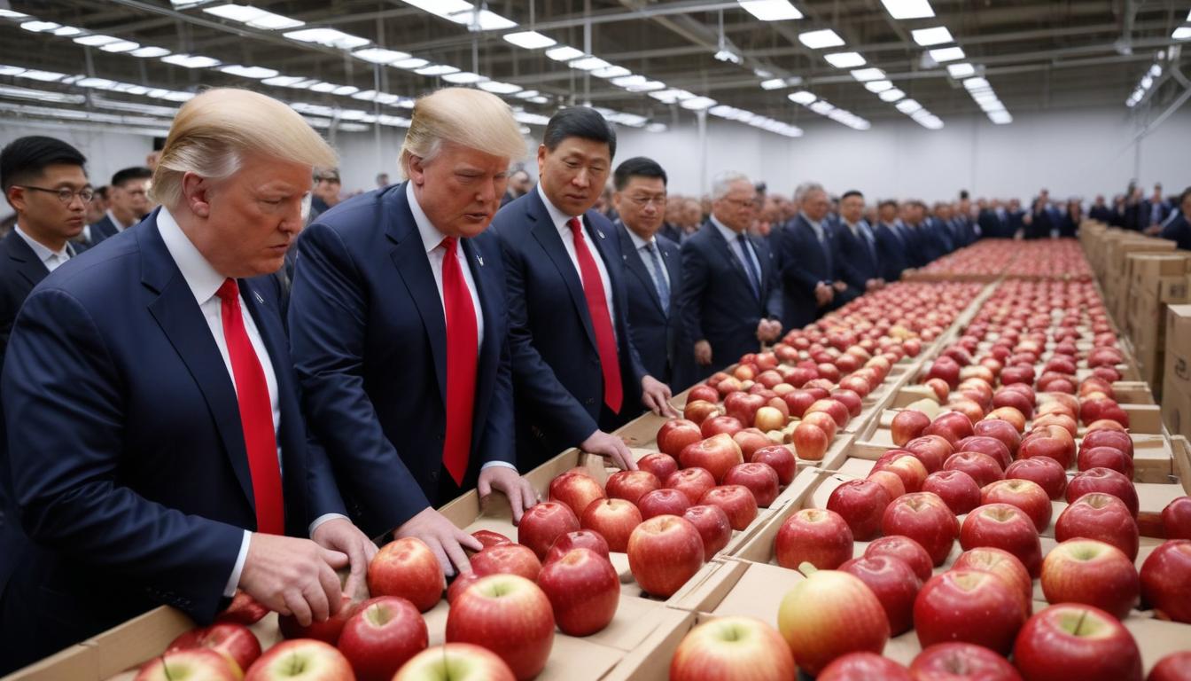 Apple против тарифов Трампа: как технологический гигант пережил геополитический хаос! 🍎🇨🇳 | Cryptodamus.io