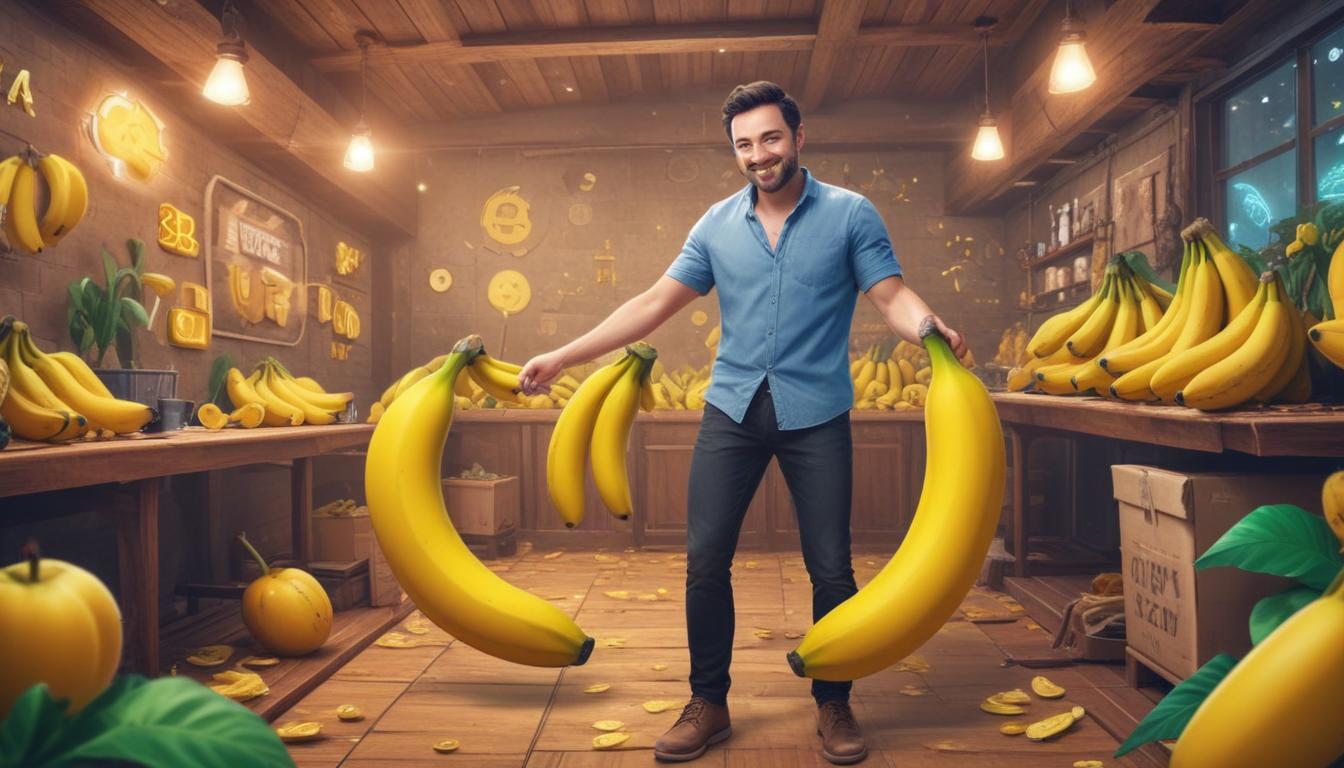 BANANO Explodes in November 2024! NanShop, Grok AI, & Community Takeover! | Cryptodamus.io