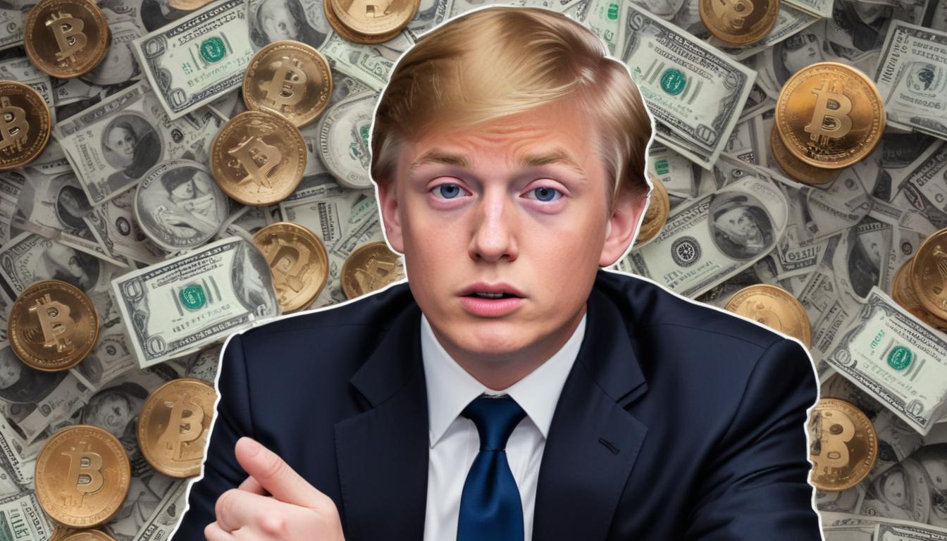 Barron Trump Memecoin: $460M Rise & Fall! Crypto Speculation GONE WRONG | Cryptodamus.io