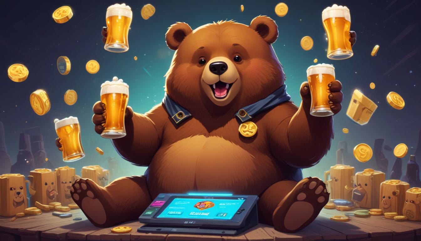 BeerBear:  8,250% ROI? Meme Coin Revolution or Risky Gamble?  Invest Now! | Cryptodamus.io