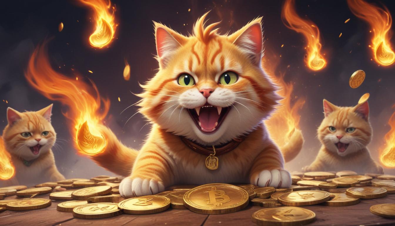 Catslap (SLAP): Меме-монета на 100x?  Играй и зарабатывай + Сжигание токенов! | Cryptodamus.io