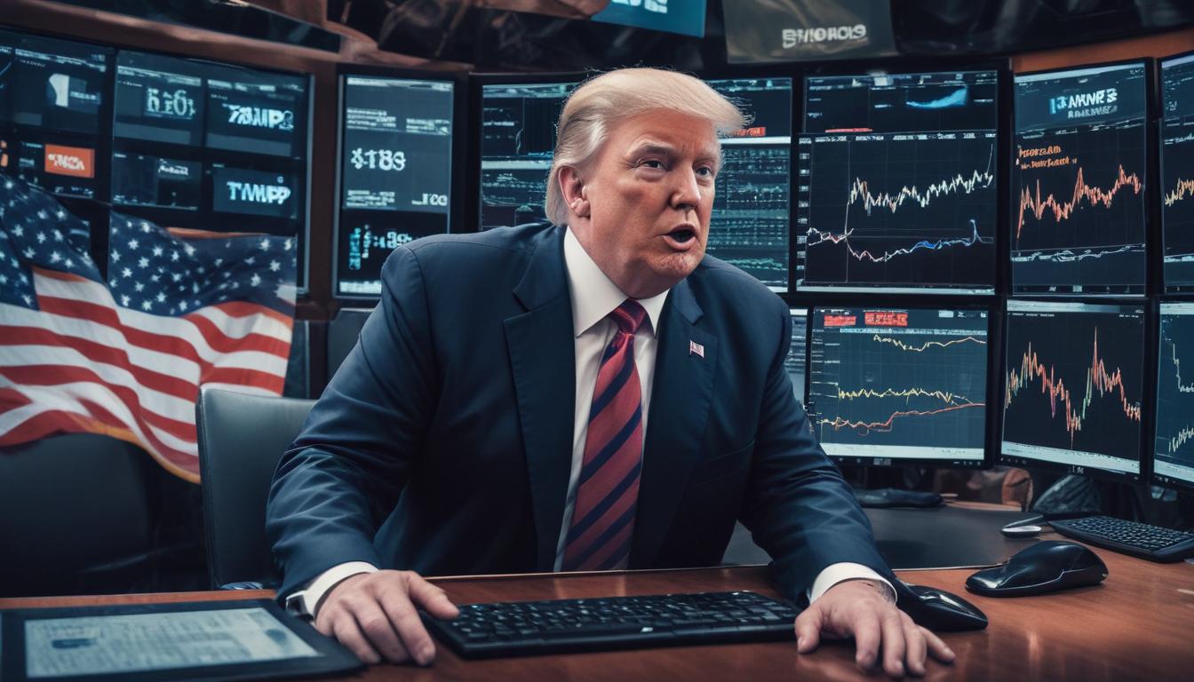 Криптохаос: Твиты Трампа, Паника Трейдеров и Безумный Курс Биткоина! 🎢 | Cryptodamus.io