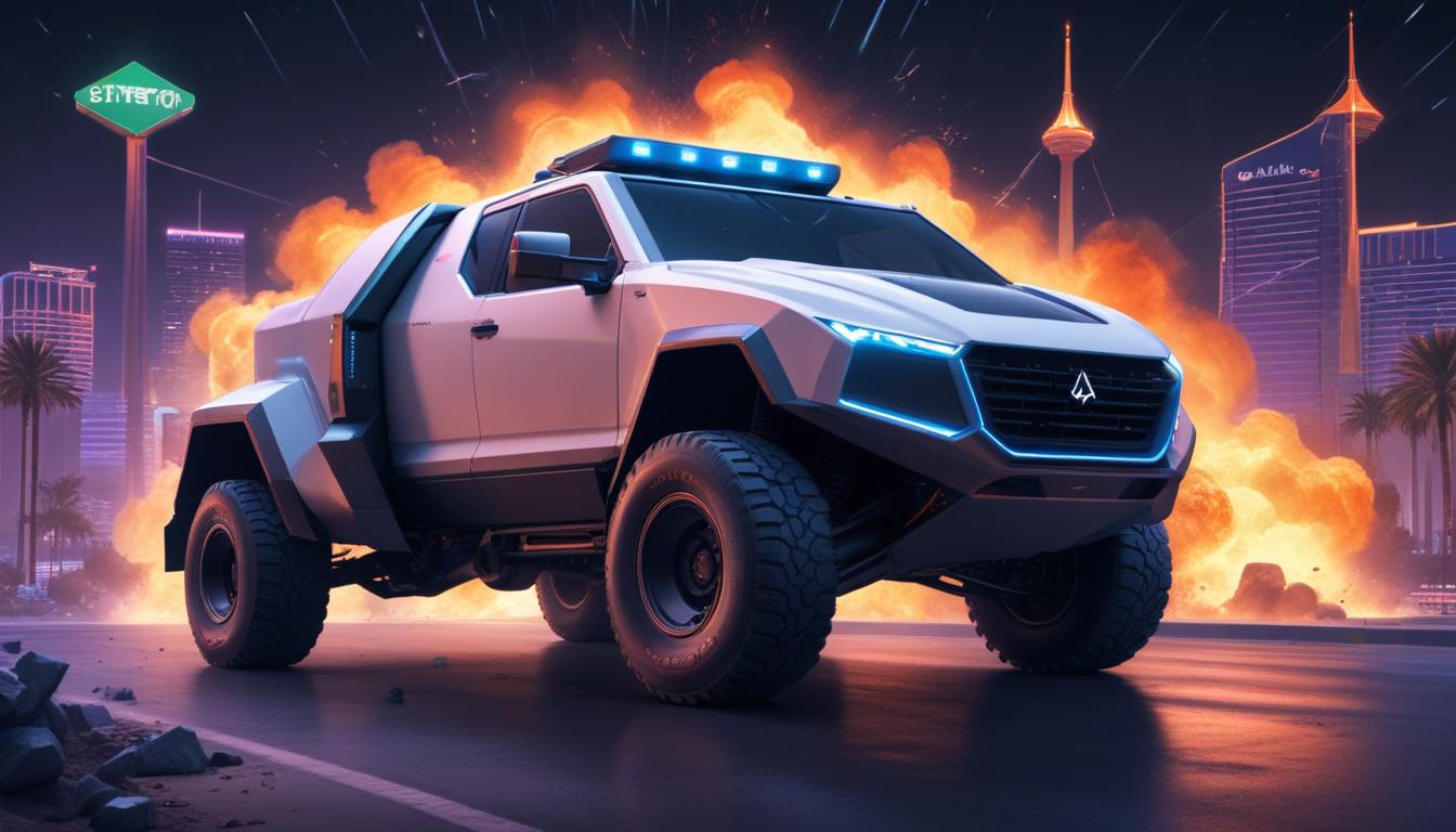 CRYPTO SHOCKER: Cybertruck Explodes, Trump Hotel Involved!  Plus Top Altcoins & Bitcoin's Wild Ride! | Cryptodamus.io