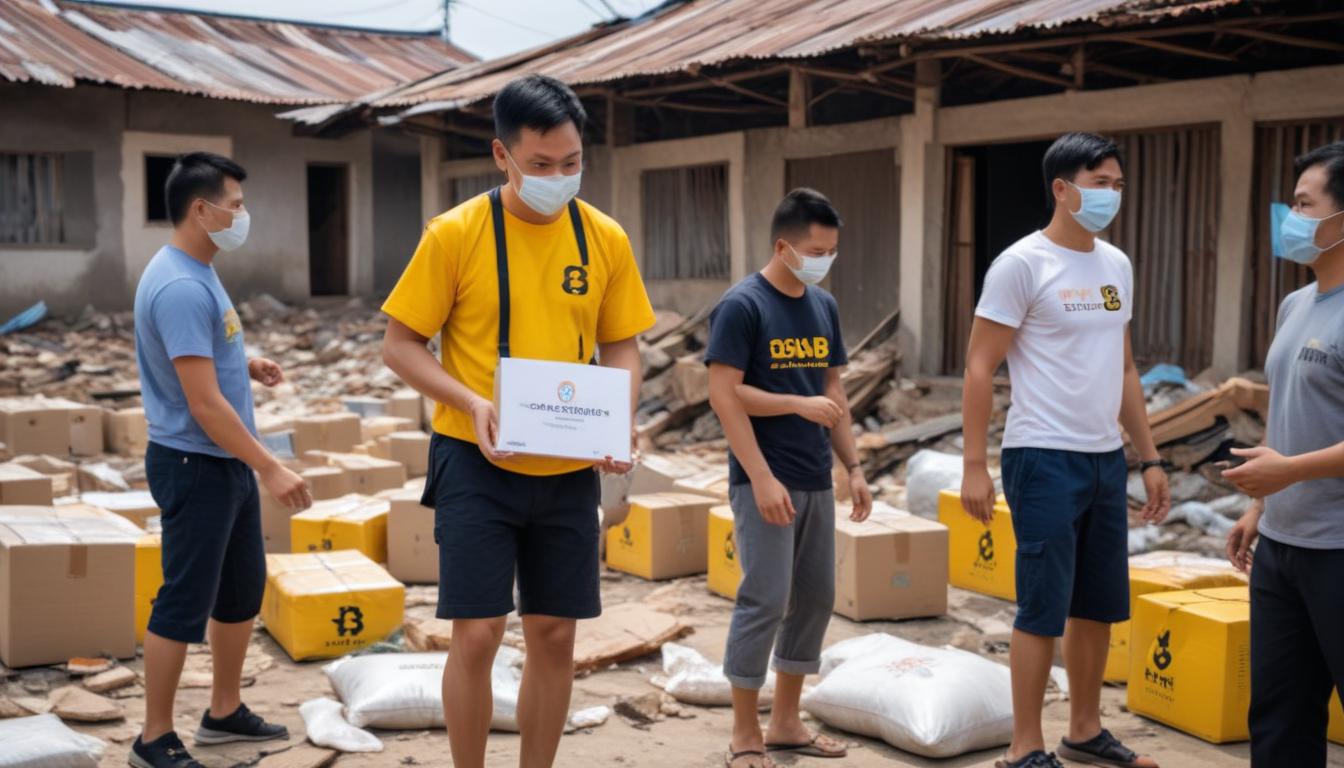 Пожертвование CZ: 600 000$ в BNB — Революция в помощи при катастрофах! | Cryptodamus.io