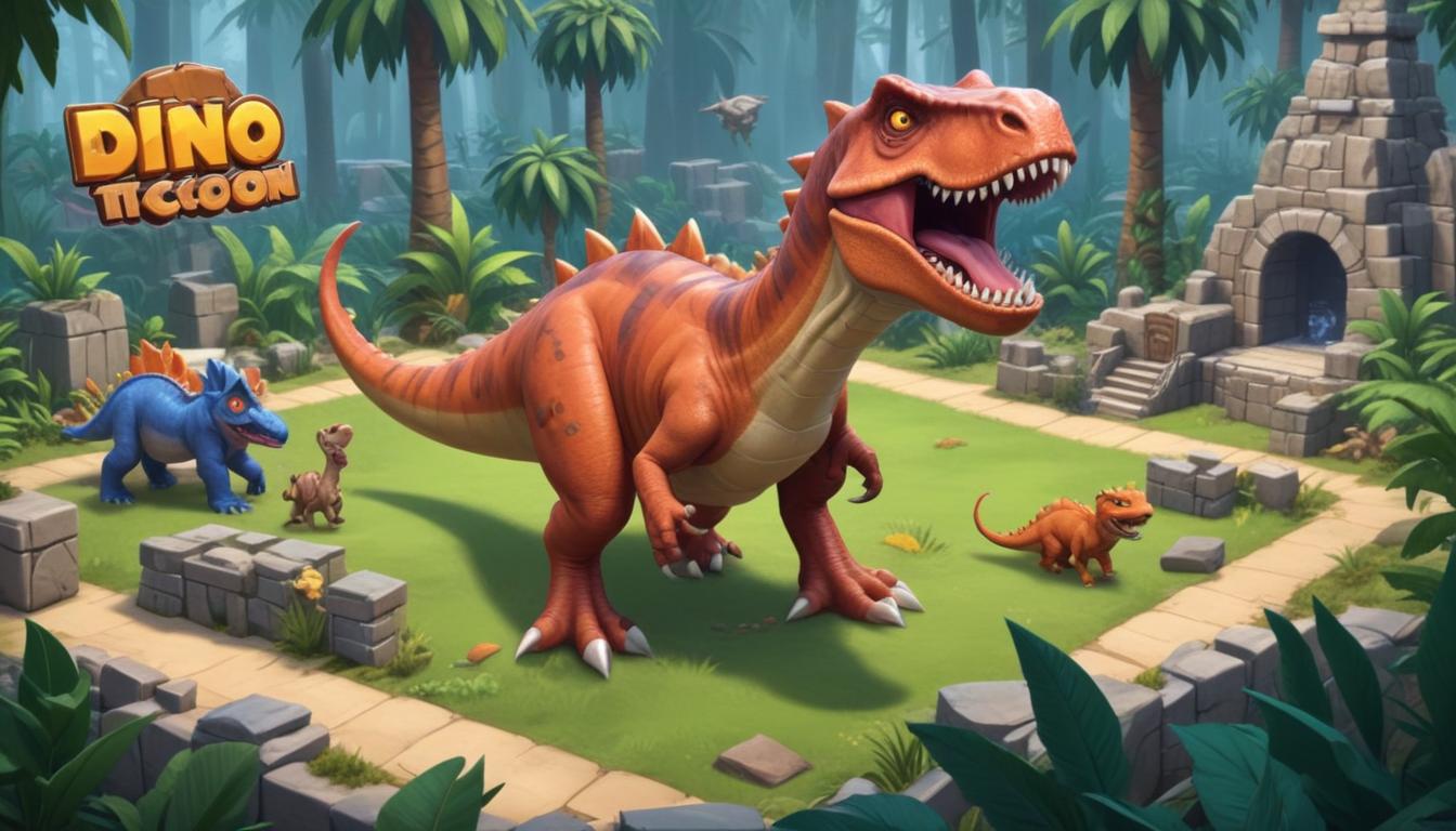 Dino Tycoon: Строй Юрскую Империю и Зарабатывай! Новая Эра 'Tycoon to Earn' на TON Blockchain | Cryptodamus.io