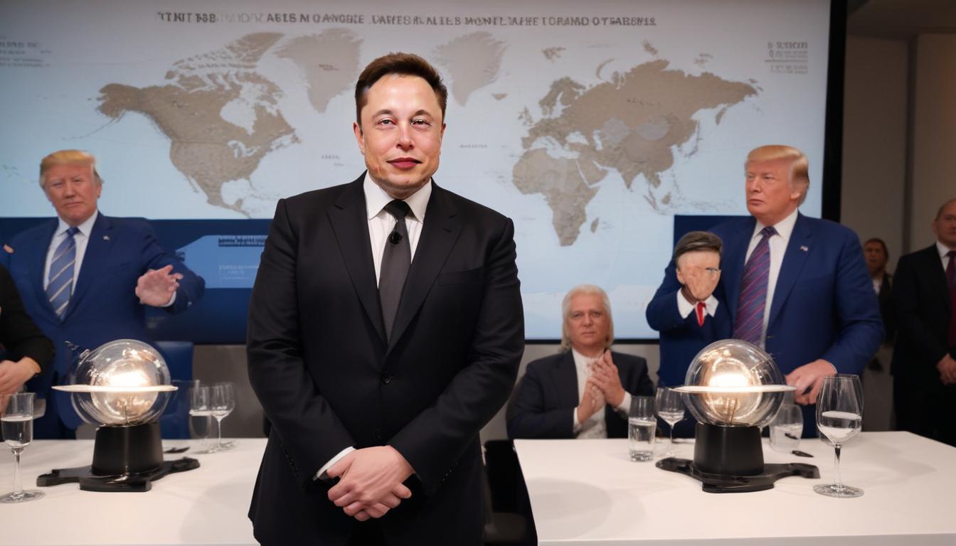 Elon Musk vs. Trump: The Future of Transatlantic Trade?  A Shocking Comparison! | Cryptodamus.io