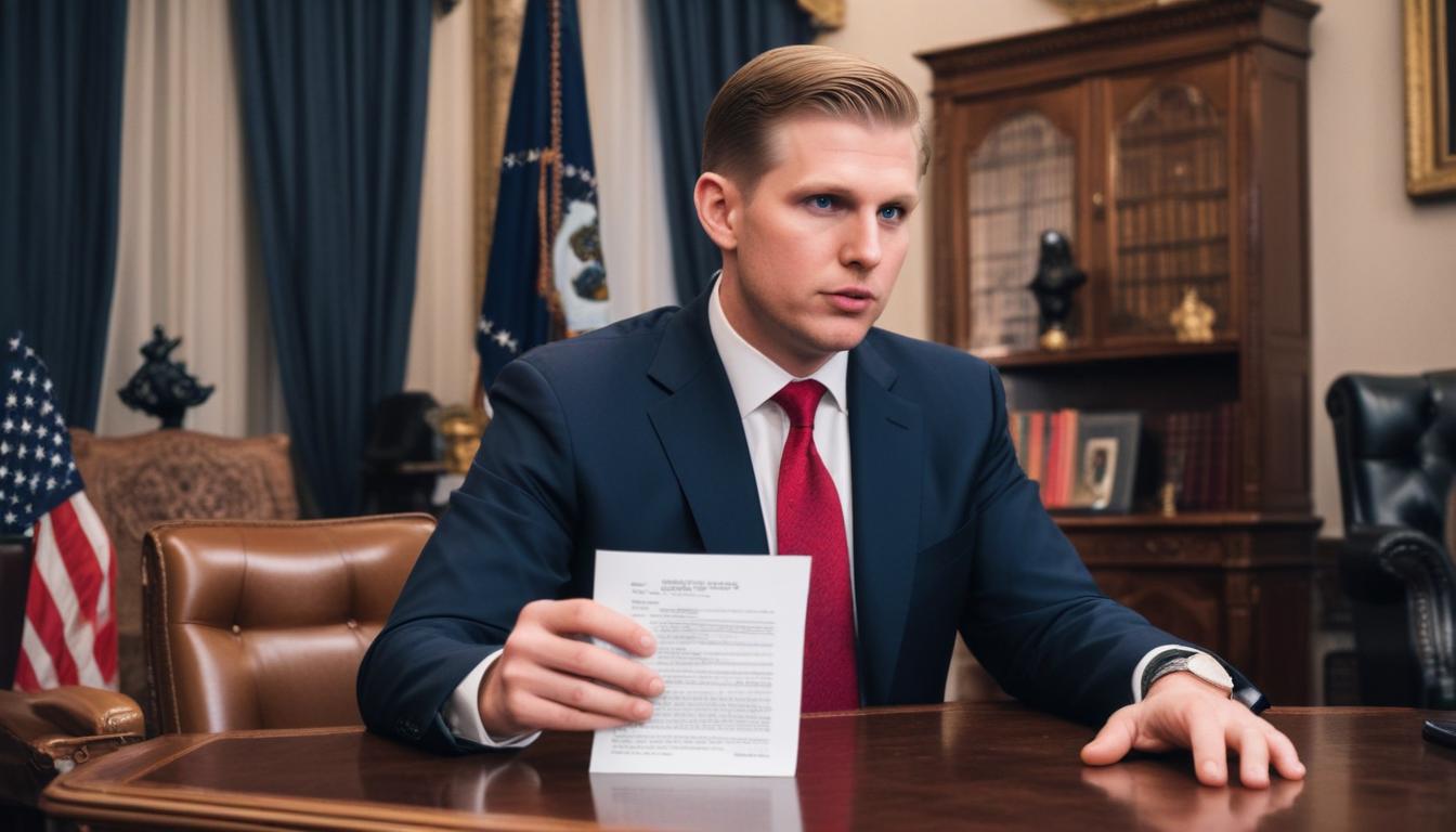 Eric Trump's Zero Tax Shock: Will it Make US Crypto King? | Cryptodamus.io