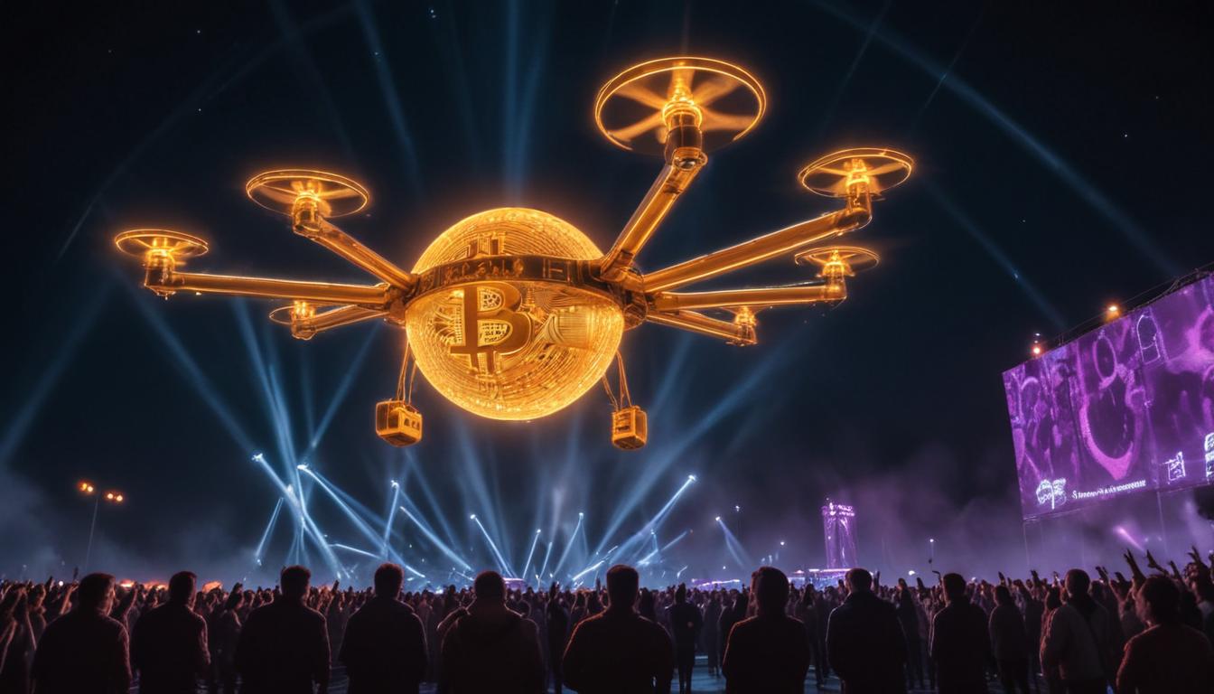 Gemini's Bitcoin Drone Show: Guinness Record & Crypto Marketing Genius! 🚀 | Cryptodamus.io