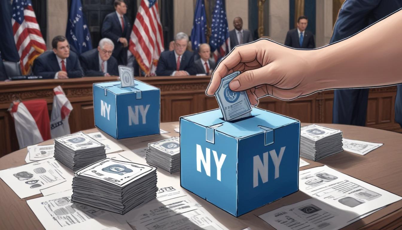 NY's Blockchain Election Bill: Will It Secure Our Vote? A Deep Dive! | Cryptodamus.io