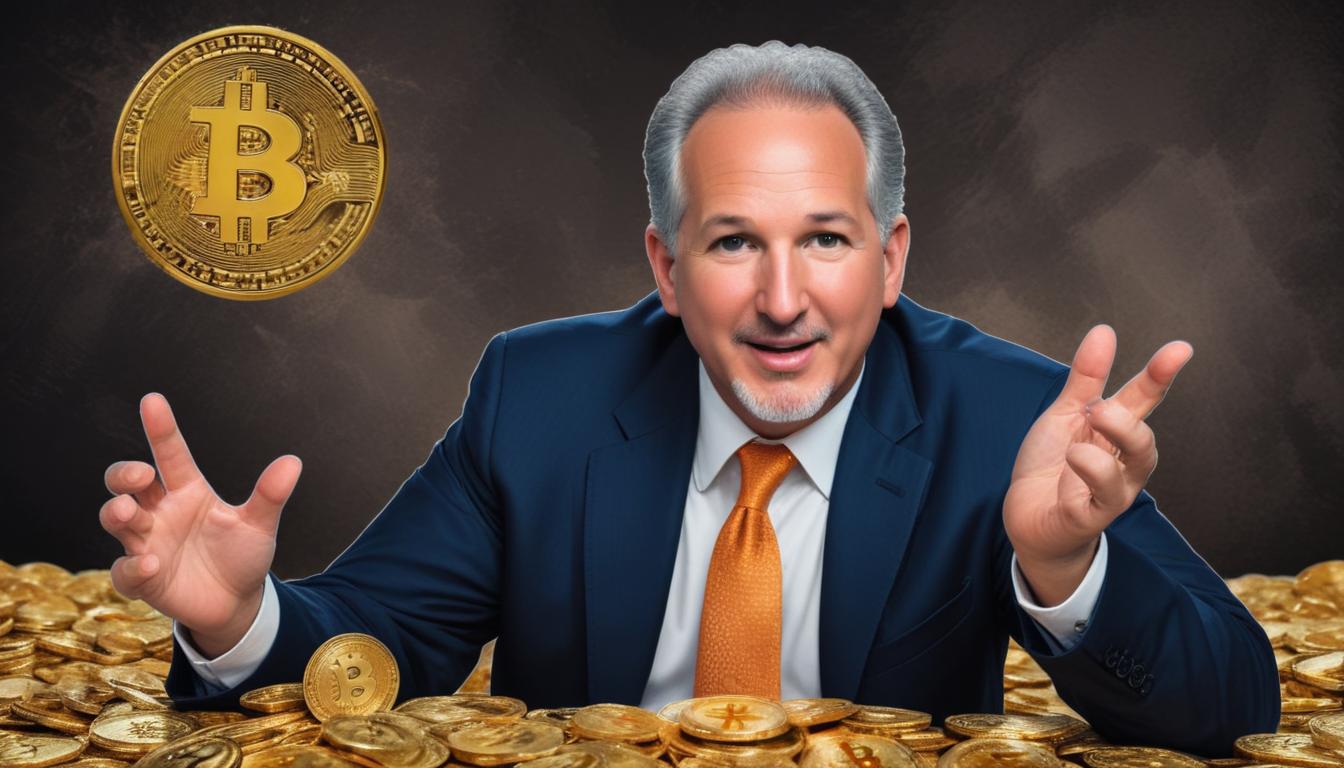 Питер Шифф и Биткоин: Сарказм, Сатира или Знак? Раскрываем будущее Крипто! (255 Симв.) | Cryptodamus.io