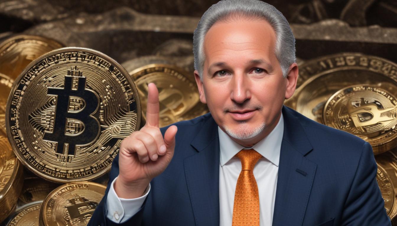 Peter Schiff's SHOCKING Bitcoin Plan: Sell ALL US Gov't Holdings to Fix the Deficit?! | Cryptodamus.io