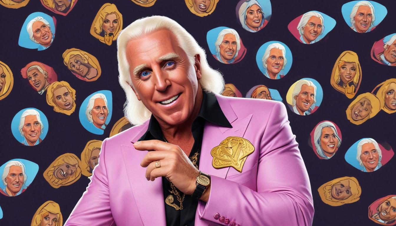 Ric Flair's Crypto Comeback: Telegram Stickers vs. Memecoin Fails! (Woooo!) | Cryptodamus.io