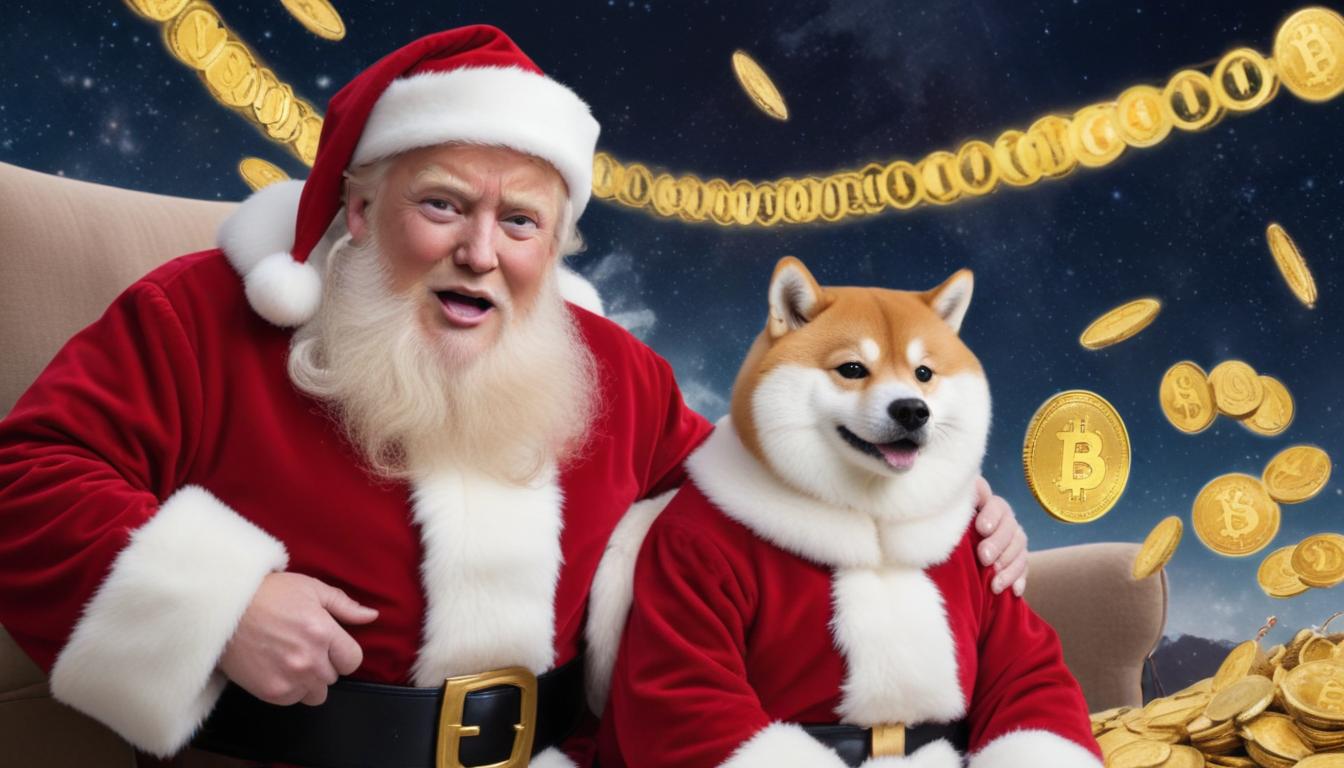 Santa Trump (SANTRUMP) Memecoin: 15,000% Growth Predicted! Is This the Next DOGE? | Cryptodamus.io