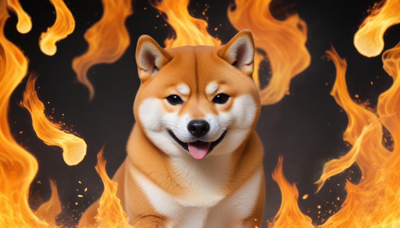 Shiba Inu's Wild Ride: 62,000% Burn Rate Surge - Is SHIB Ready to Moon? 🚀 | Cryptodamus.io