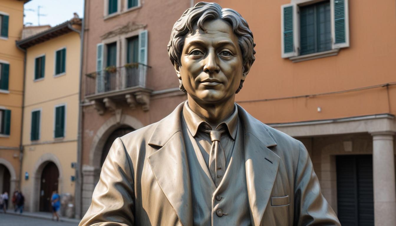 Shocking Tribute: Italian Town Honors Satoshi Nakamoto with First Municipal Statue! | Cryptodamus.io