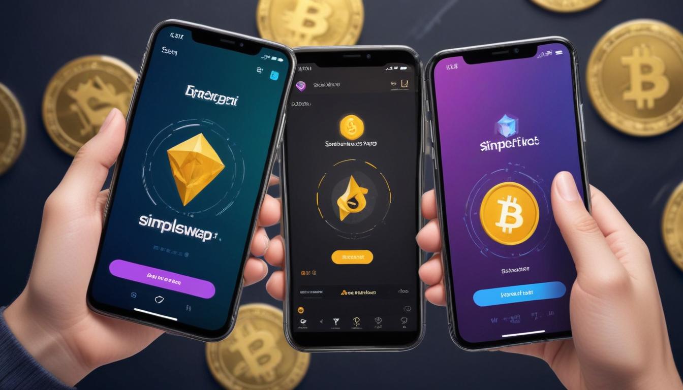 SimpleSwap vs. Tap-to-Earn: Mobile Crypto Showdown! Which Earns You More? [Guide] | Cryptodamus.io