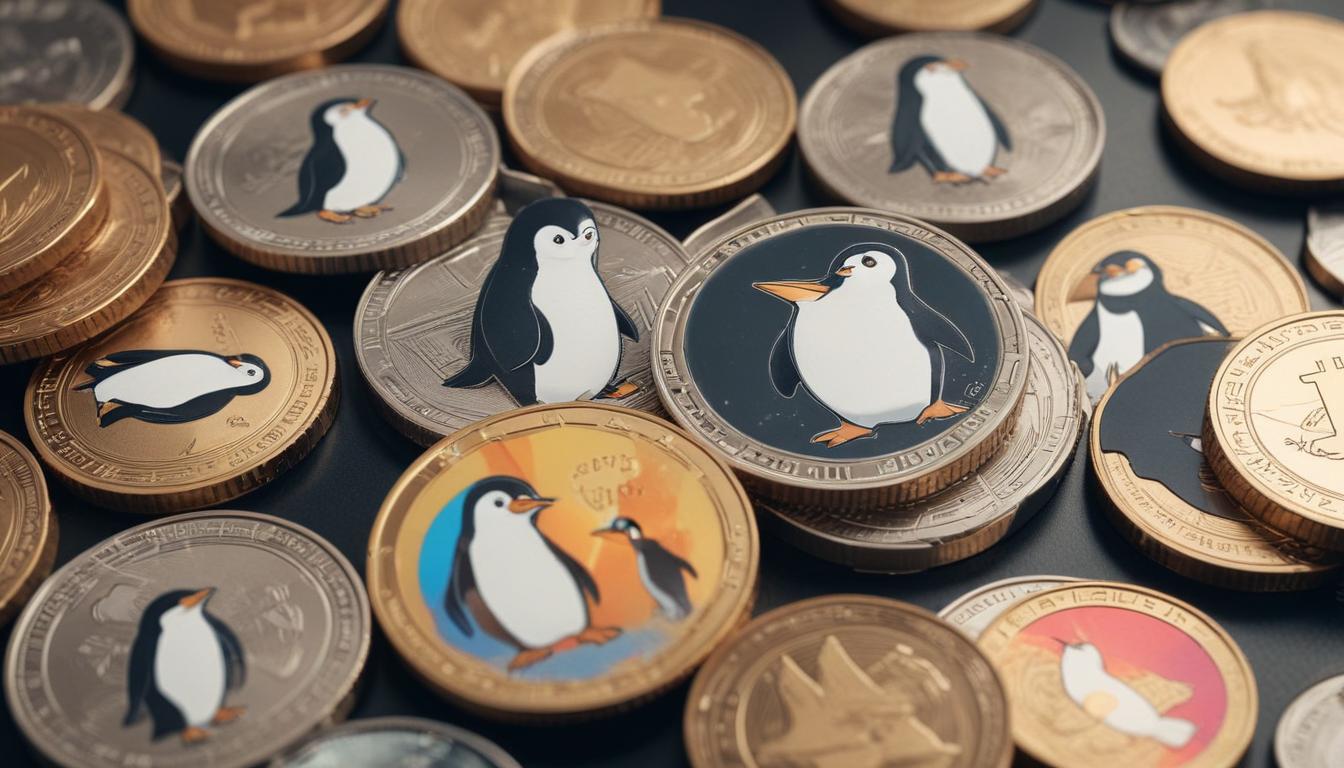 Top 5 Meme Coins to Explode in 2025: $PONKE, $PENGU, $GOAT, $NOT, $BOME! | Cryptodamus.io