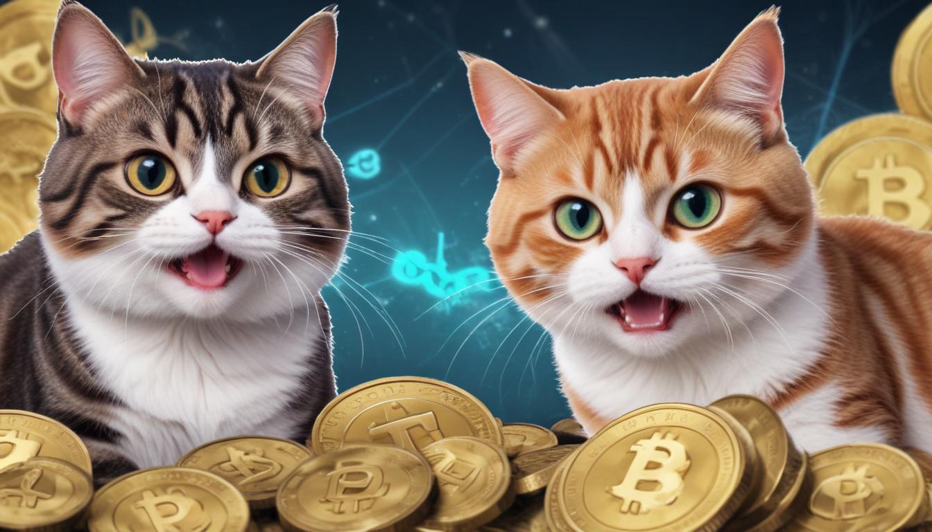 Troller Cat vs. Brett & Andy: Meme Coin Wars! Will $TCAT Dominate? Find Out! | Cryptodamus.io