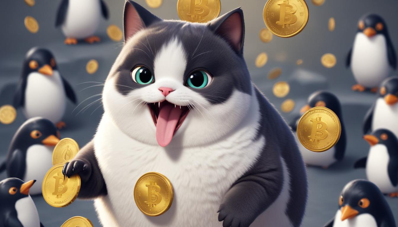 Troller Cat vs. Pudgy Penguins: Can This Meme Coin Soar in 2025? [Analysis] | Cryptodamus.io