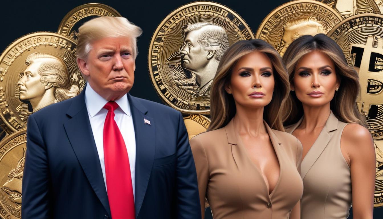 Trump & Melania Memecoins Explode on Solana! What Happened? | Cryptodamus.io