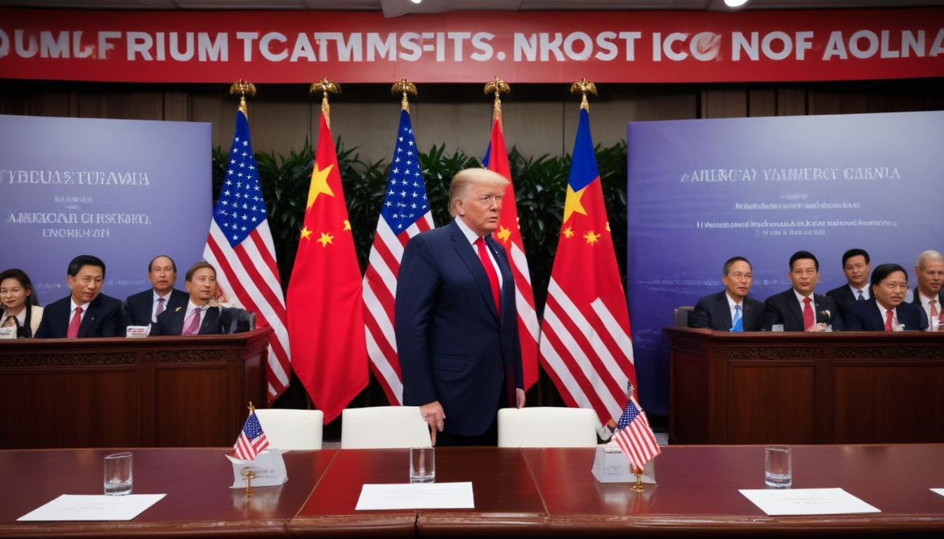 Политика Трампа "Америка прежде всего": Неожиданный сдвиг в мировой торговле и усиление Китая | Cryptodamus.io