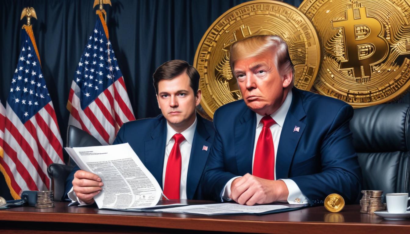 Trump's Bitcoin Shock: Market Plunges After Executive Order! 😱 | Cryptodamus.io