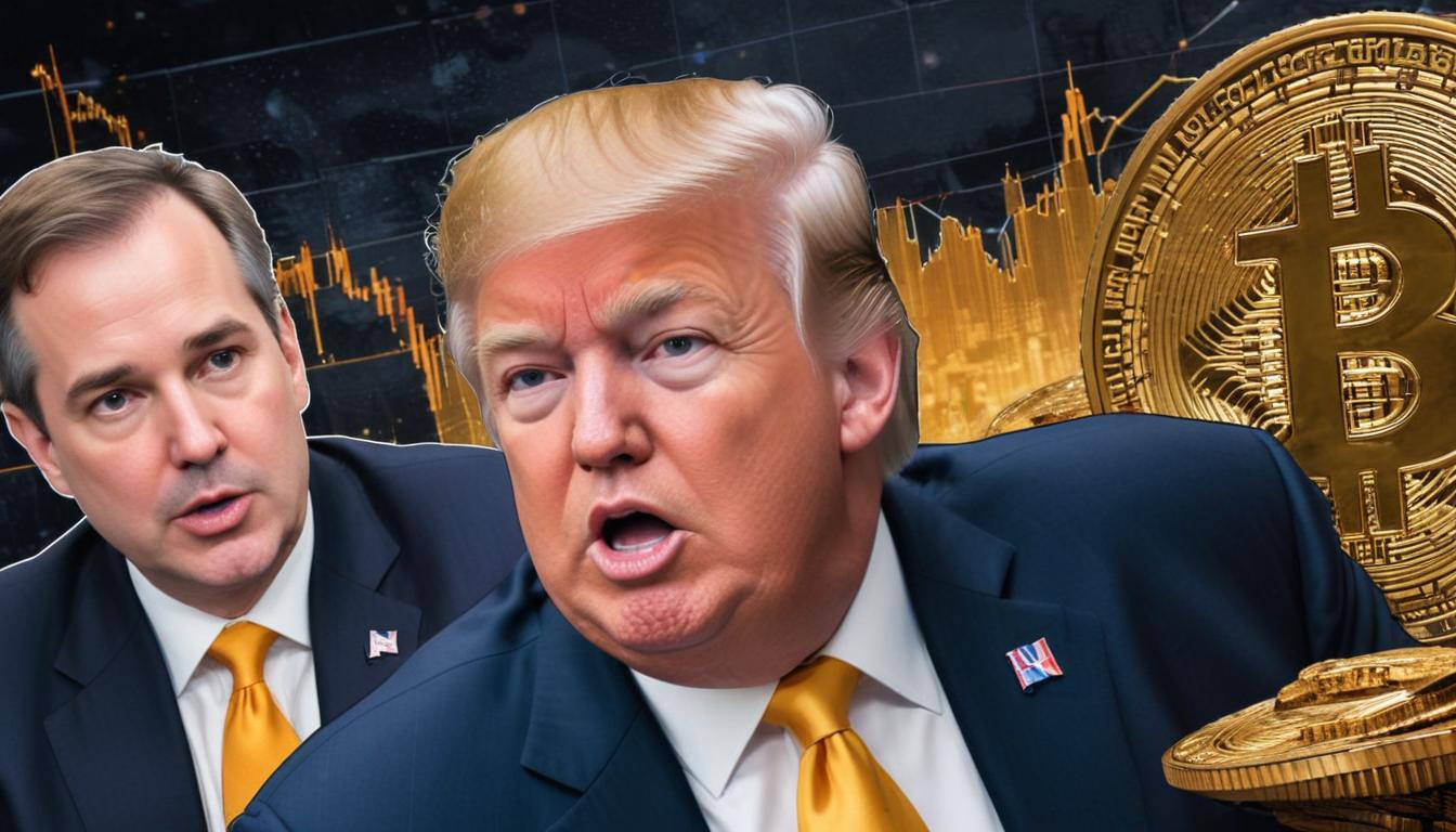 Trump's Crypto Summit: Golden Tie, Big Names, Market Meltdown! 😱 | Cryptodamus.io