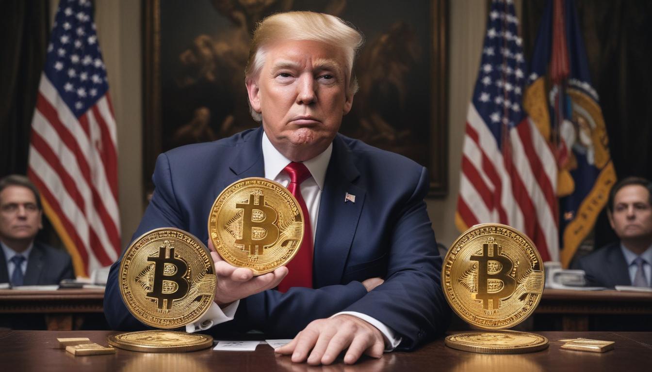 Trump's Secret Bitcoin Summit: Did He REALLY Say 'Never Sell'? | Cryptodamus.io