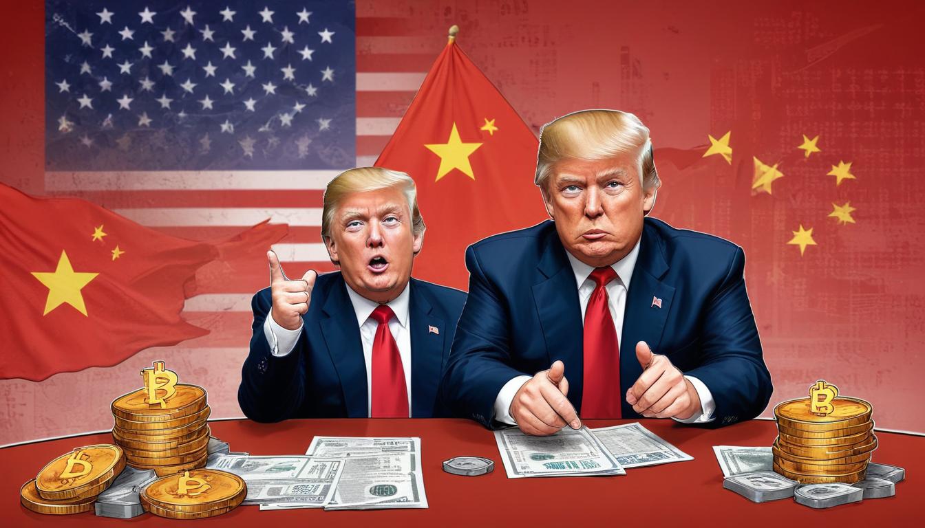 Trump's US-China Talk Claims vs. Beijing's Denial: Bitcoin's SHOCKING Reaction! | Cryptodamus.io