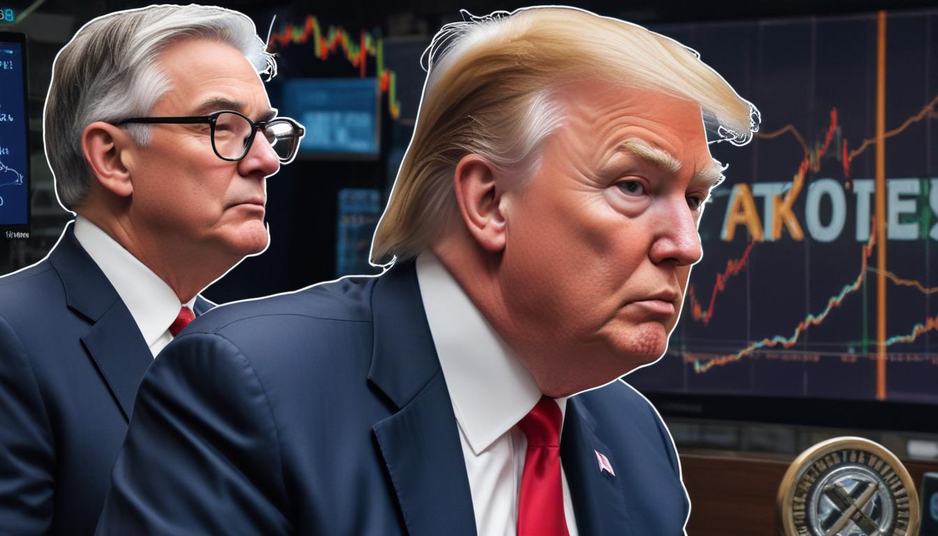 Trump vs. Powell: Did Crypto Stay Calm or Just Play Dead? The Shocking Truth! | Cryptodamus.io