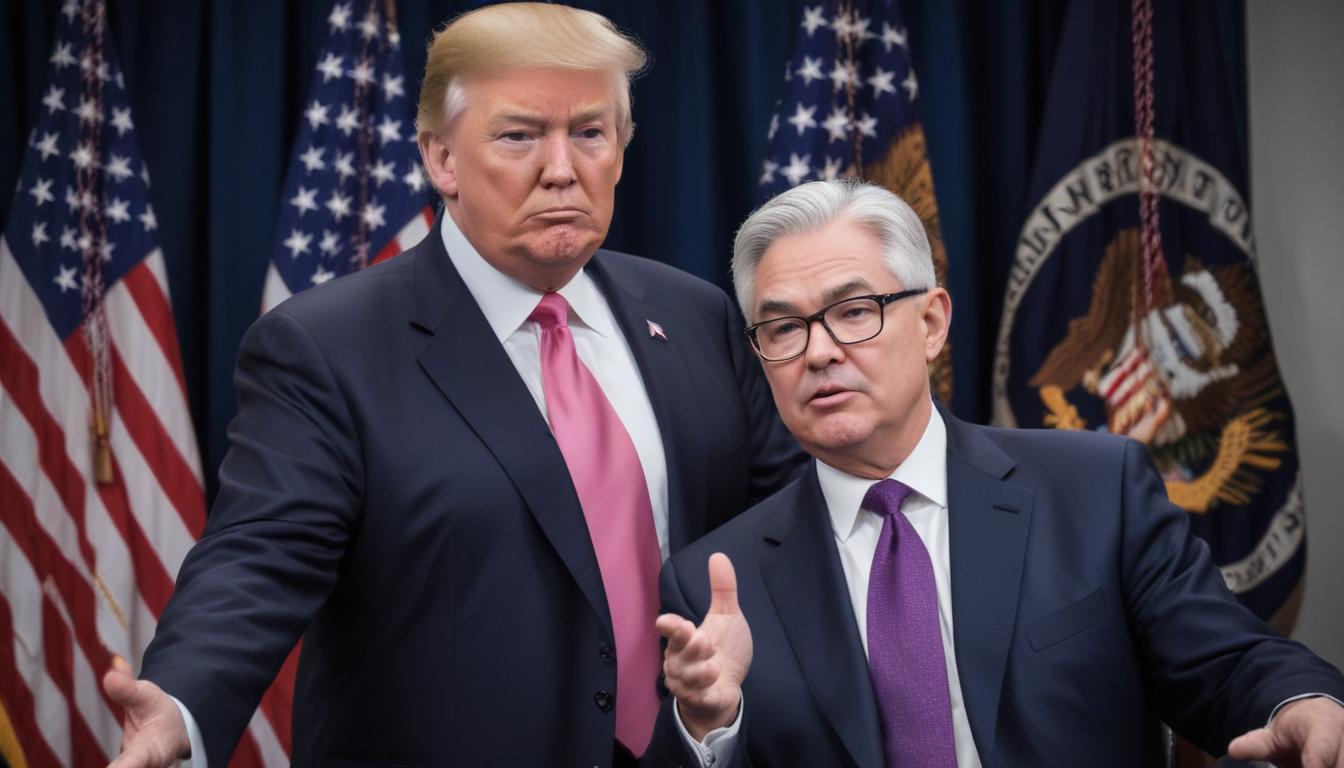 Trump vs. Powell: How Their Feud Rocked Crypto & What It Means For Your Investments! | Cryptodamus.io