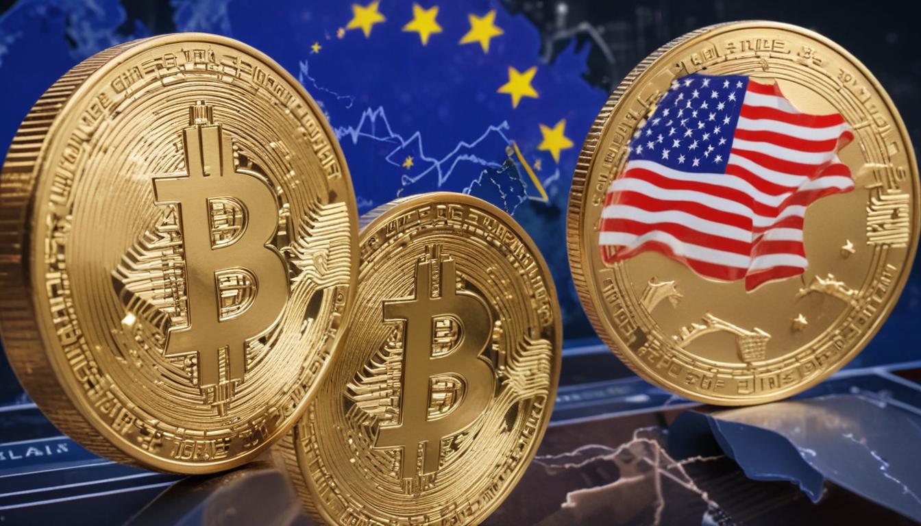 Торговая война США и ЕС: ШОК! Как отреагировал крипторынок? (Волатильность и стейблкоины) | Cryptodamus.io