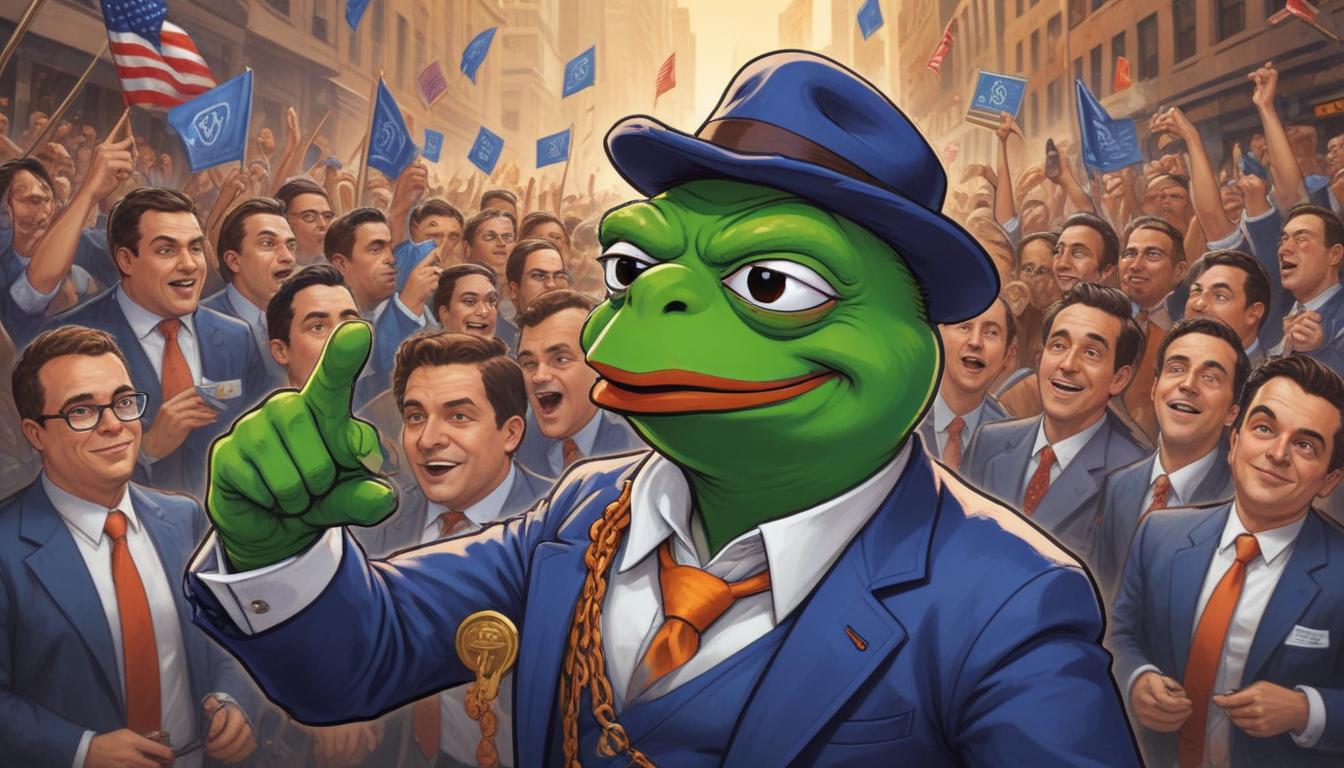Wall Street Pepe's $65M Presale: Memecoin Marketing Genius Revealed! | Cryptodamus.io