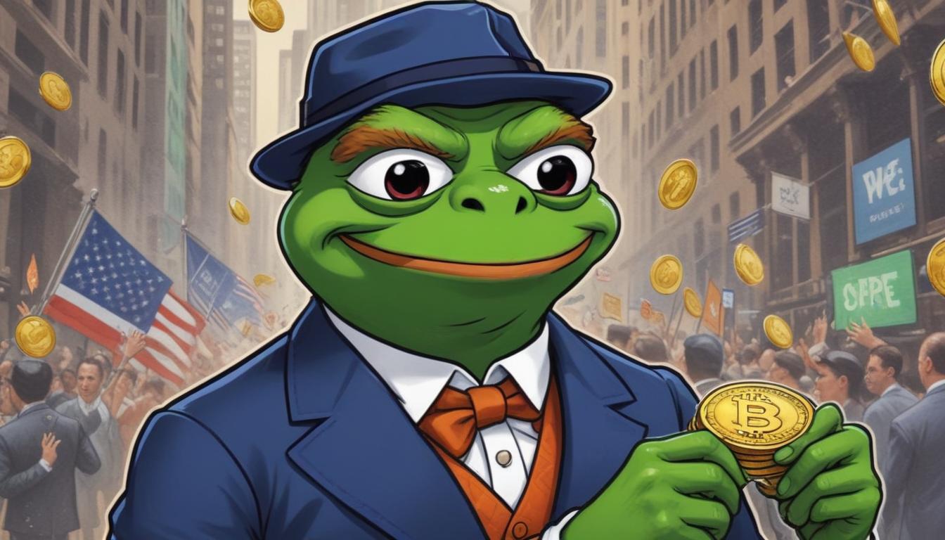 Wall Street Pepe: $73 млн на предпродаже – мем-бум или умные инвестиции? | Cryptodamus.io