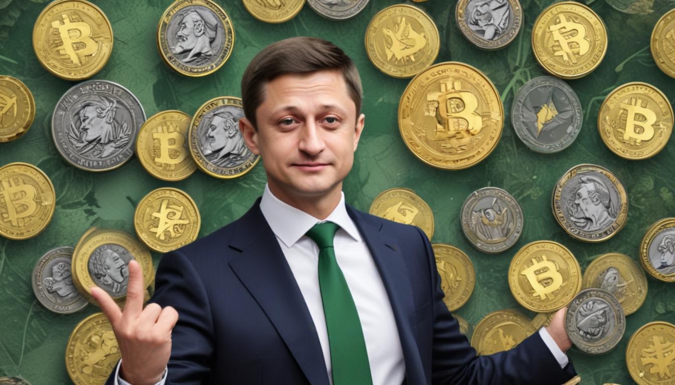 Zelensky Memecoin Mania: Political Crypto Craze or Risky Gamble? Find Out Now! | Cryptodamus.io